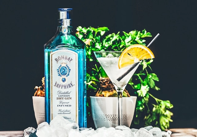 Premium Bombay Sapphire gin at Liquorbeast in Saskatchewan